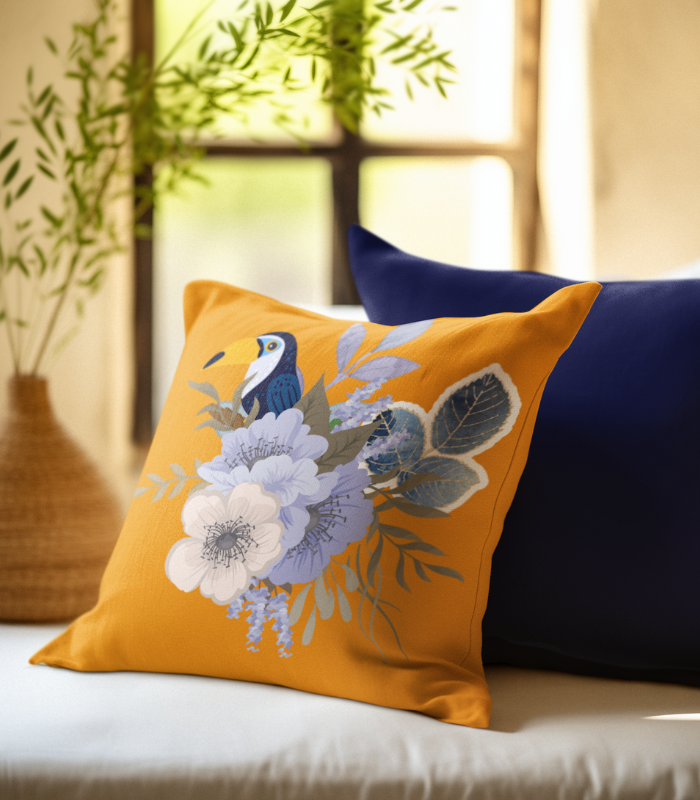 TRopical Designs (8) Tropical Vibes @ D-T -04 (cush ) MADE TO ORDER DESIGNS - Image 1